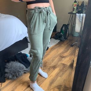 Free people cotton cargo pants